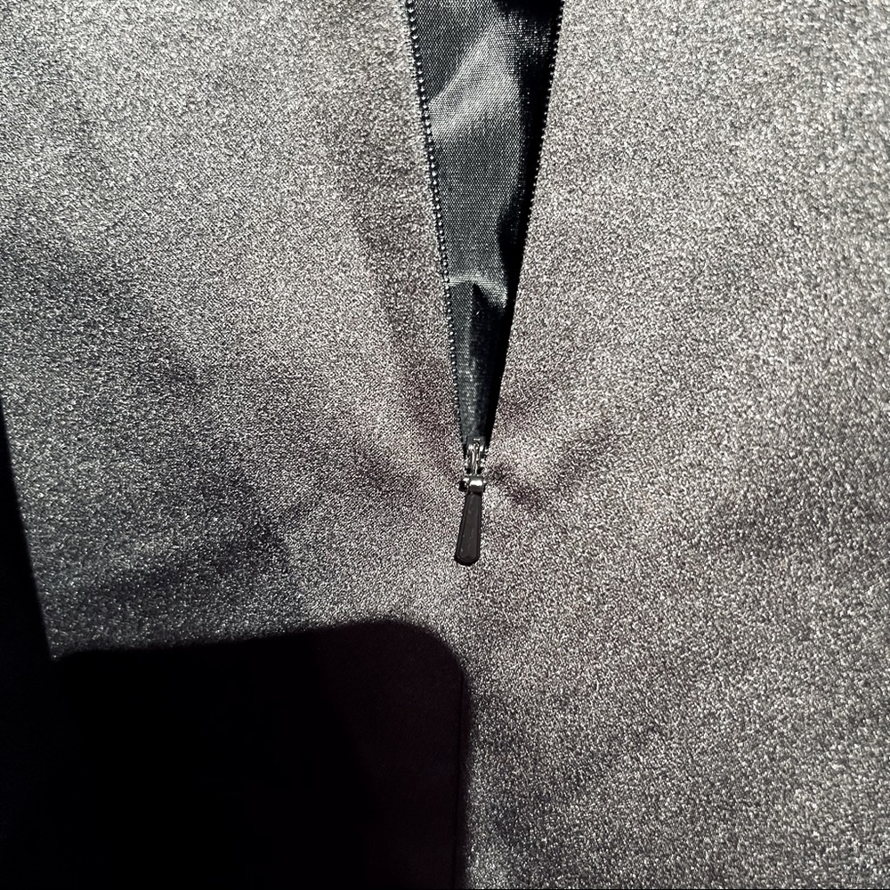 MINI Satin Cocktail Dress Women Size 8 LBD Party Dress NEW TAGS Carmen MarcValvo - Picture 4 of 10